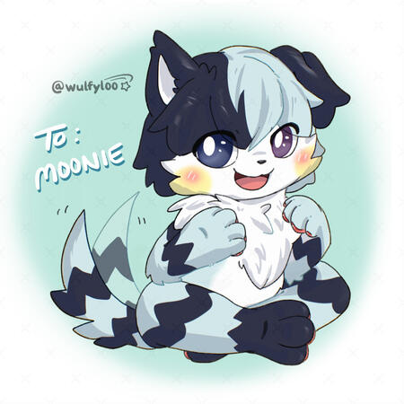 Moonie by wulfyloo