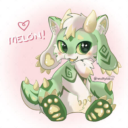 Melon by wulfyloo
