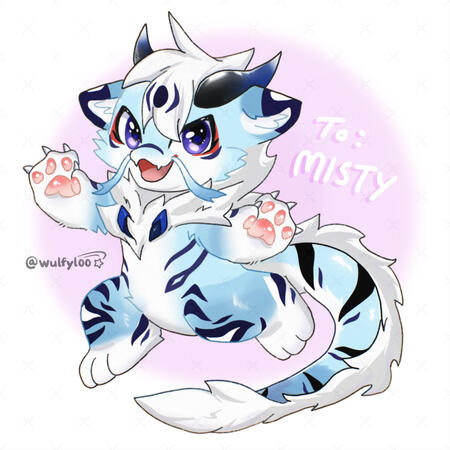 Misty by wulfyloo