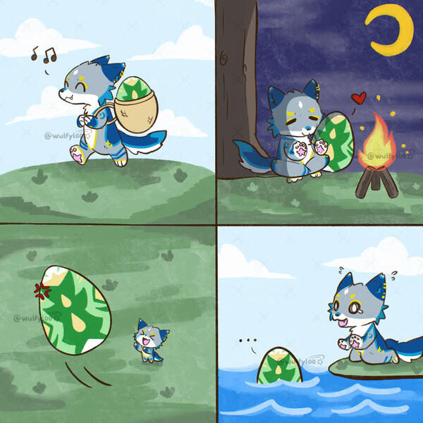 Melon's egg adventure