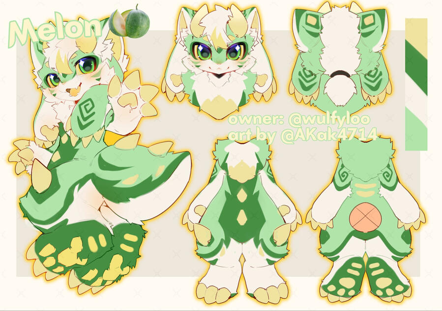 Melon Reference Sheet